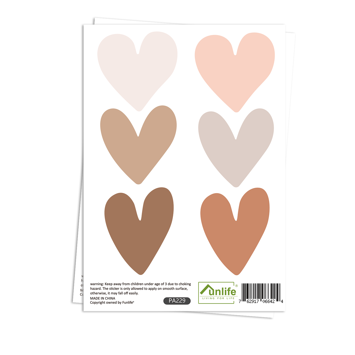 Boho Hearts Creative Wall Stic - Baby Nursery Vinyl Wall Stickers ulasan dan harga