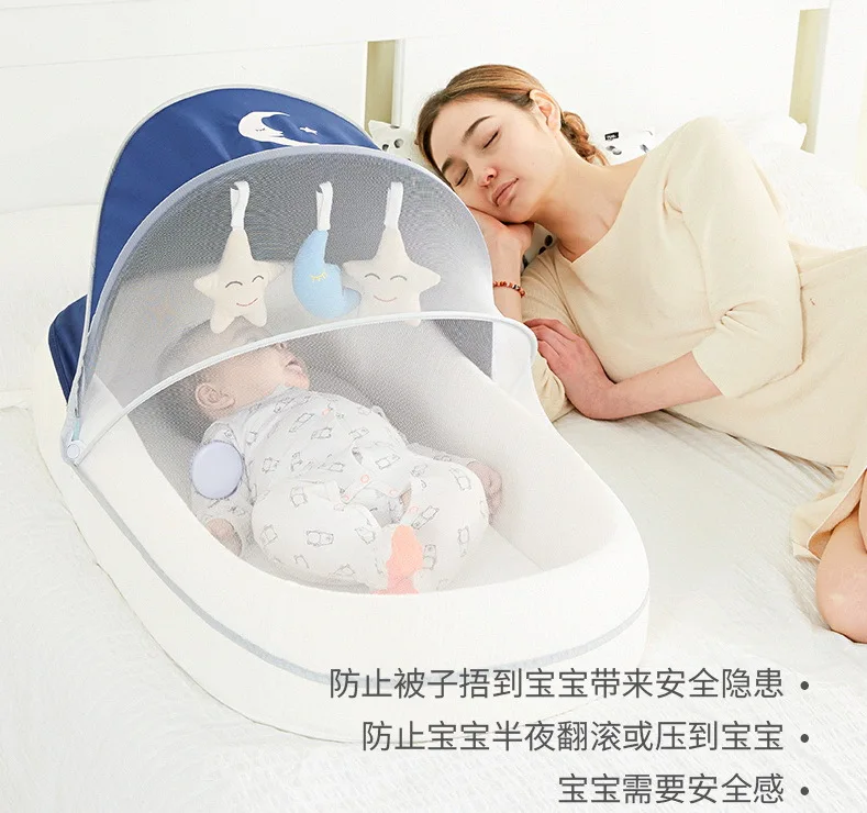 Cunas Para Bebes Multifunciona - Bassinet Bedside Sleeper ulasan dan harga