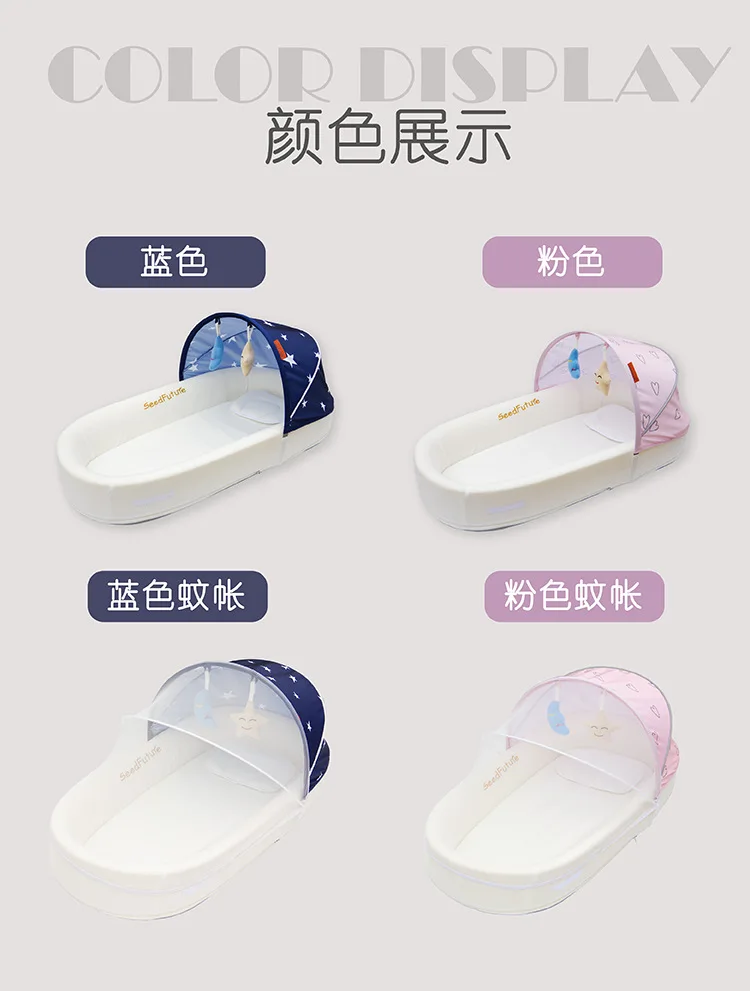 Cunas Para Bebes Multifunciona - Bassinet Bedside Sleeper ulasan dan harga