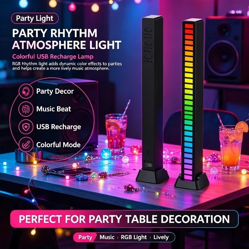 RGB Desk Lamp Music Sync Gamin - Baby Nursery Music ulasan dan harga