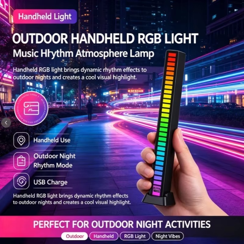 RGB Desk Lamp Music Sync Gamin - Baby Nursery Music ulasan dan harga